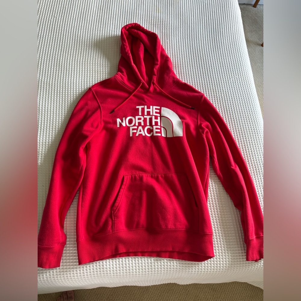 The North Face Vibrant Red Fleece Hoodie